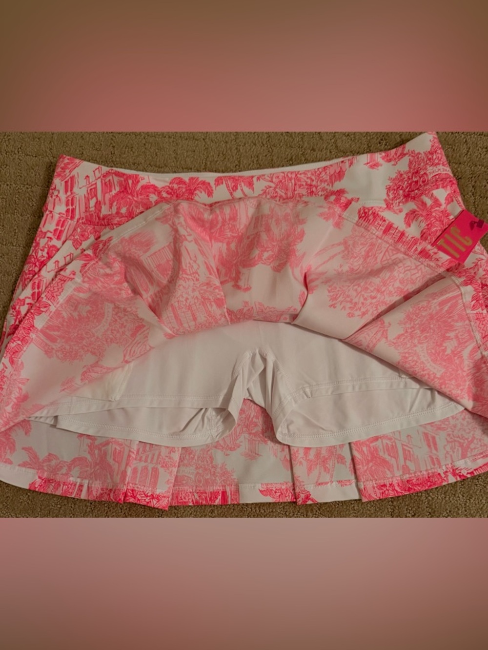 🆕 LILLY PULITZER MALAGA SKORT UPF 50+ - Picture 2 of 3